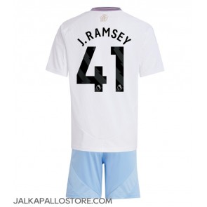 Aston Villa Jacob Ramsey #41 Vieraspaita Lapsille 2024-25 Lyhythihainen (+ shortsit)